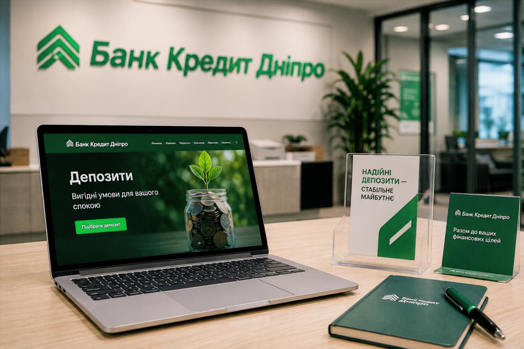 Депозити від банку Кредит Дніпро