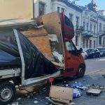 Трьохавтомобільна аварія на Чорновола у Франківську: рух перекрито через зіткнення машин