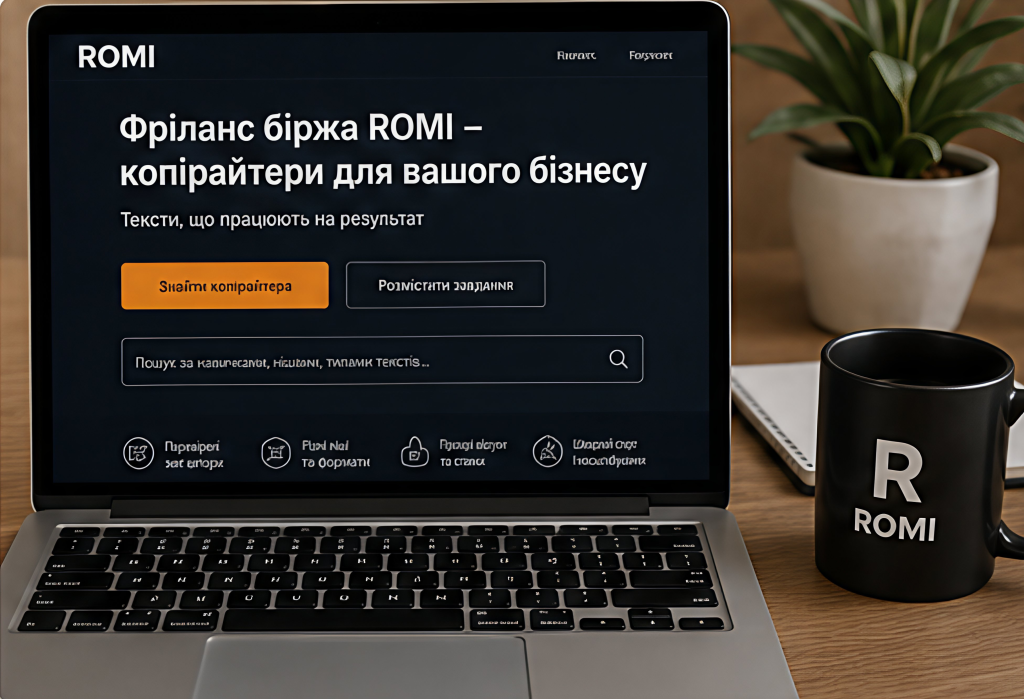 Фріланс біржа ROMI - копірайтери для вашого бізнесу