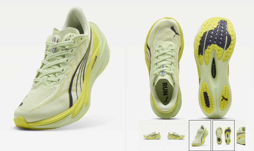 Кросівки жіночі PUMA Deviate NITRO 4 Wns Apple Spritz-Lux Lime