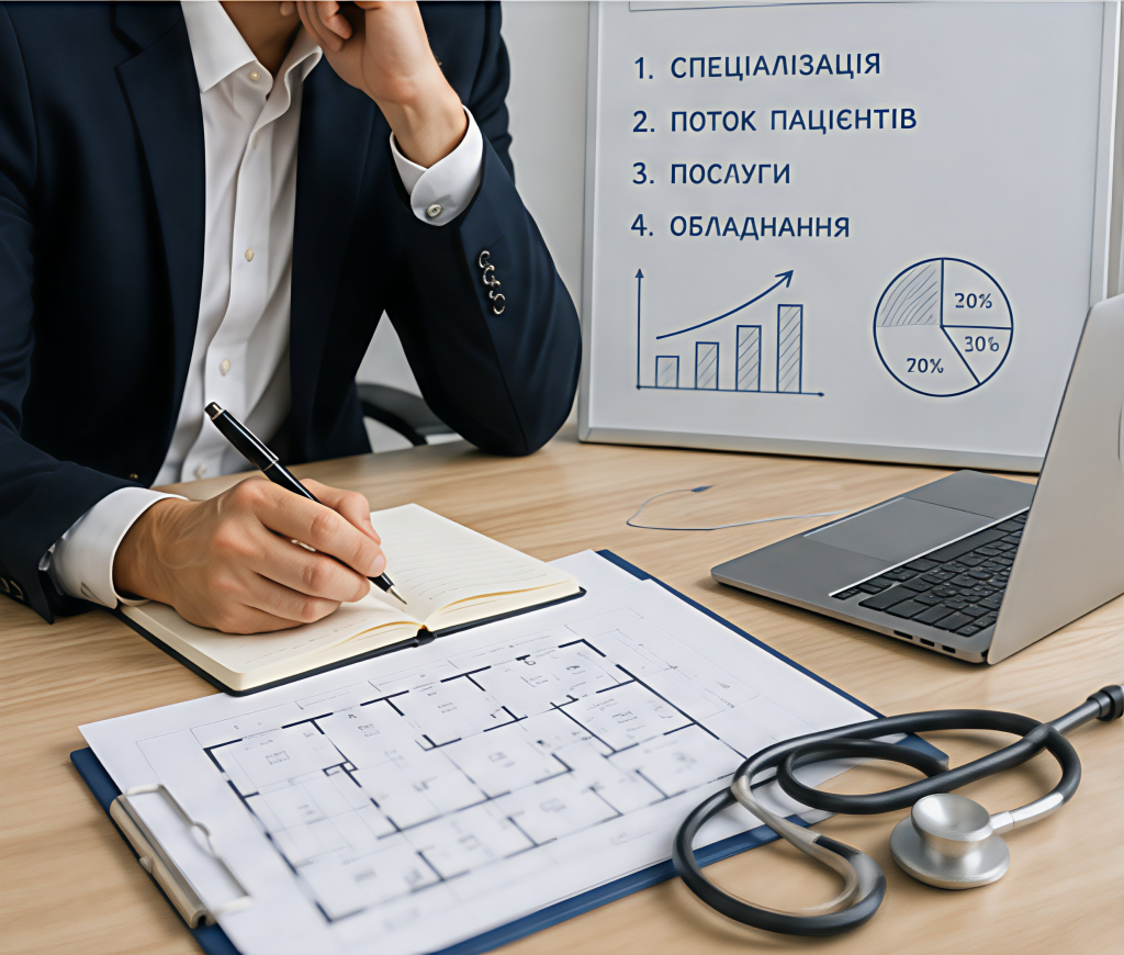 Планування і анааліз потреб клініки