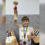 Молода шахістка з Калуша виборола третє місце на Всеукраїнському чемпіонаті