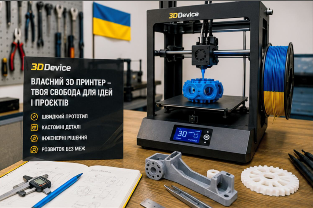 власний 3D принтер як основа бізнесу