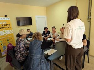 У Калуському Центрі життєстійкості застосовували нейрографіку для зняття стресу