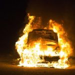 Уночі у дворі багатоповерхівки Калуша спалили авто