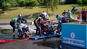 100-метрова смуга перешкод за 15,65 секунди: Чемпіонат України з пожежно-рятувального спорту у Прикарпатті