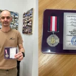 Прикарпатського воїна Михайла Ковальчука відзначили медаллю «Лицар бойового подвигу»
