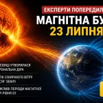 Геомагнітна хвиля 23 липня: фахівці повідомили про підвищення магнітної активності