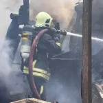 Вранці в Коломиї виникла пожежа в господарській споруді