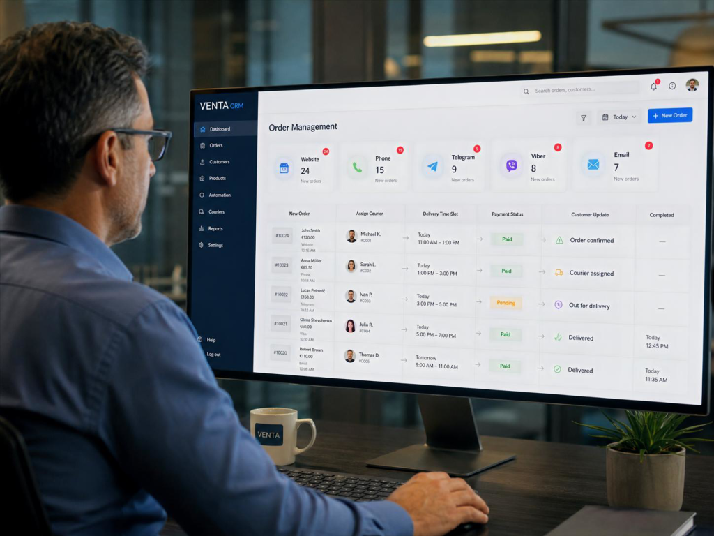 Автоматизація замовлень у CRM