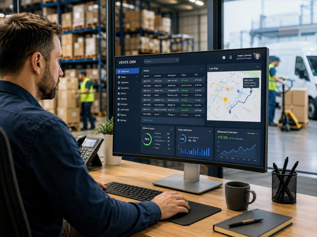CRM для управління доставкою