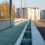 Спочатку закінчимо роботи, а потім давайте критикувати: Марцінків прокоментував зауваження щодо розмітки на мості на Пасічну