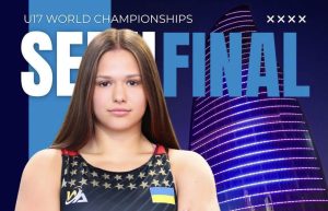 Соломія Петрів з Калуша потрапила до фіналу чемпіонату світу U17