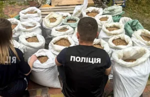 На Рівненщині конфіскували більше 650 кг незаконно видобутого бурштину