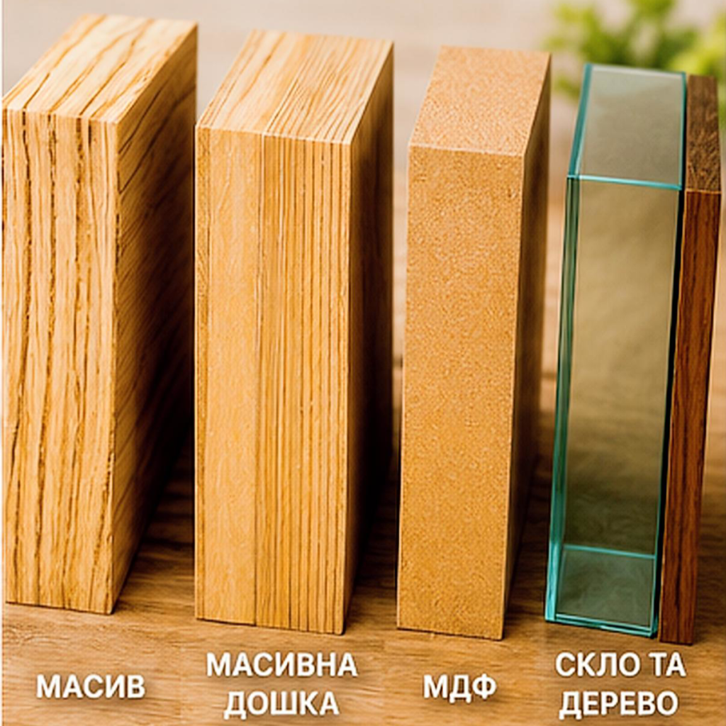 Порівняння матеріалів для міжкімнатних дверей