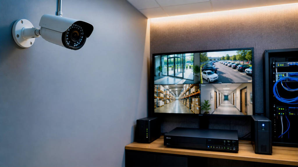 Повноцінна інфраструктура системи відеоспостереження
