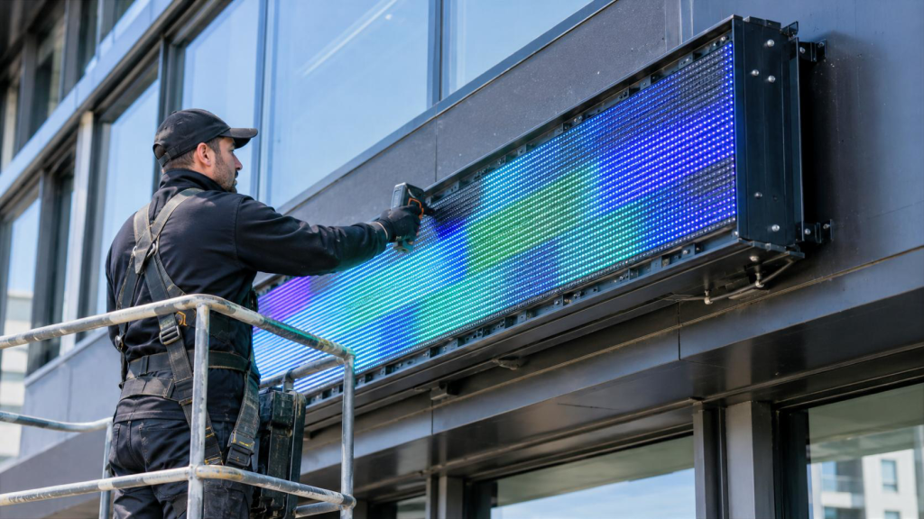 Технічне обслуговування зовнішнього LED-екрана