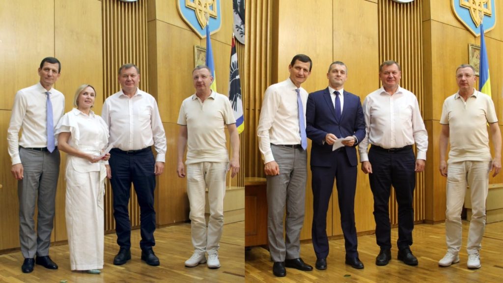 В президії Івано-Франківської обласної ради зʼявились два нових депутати