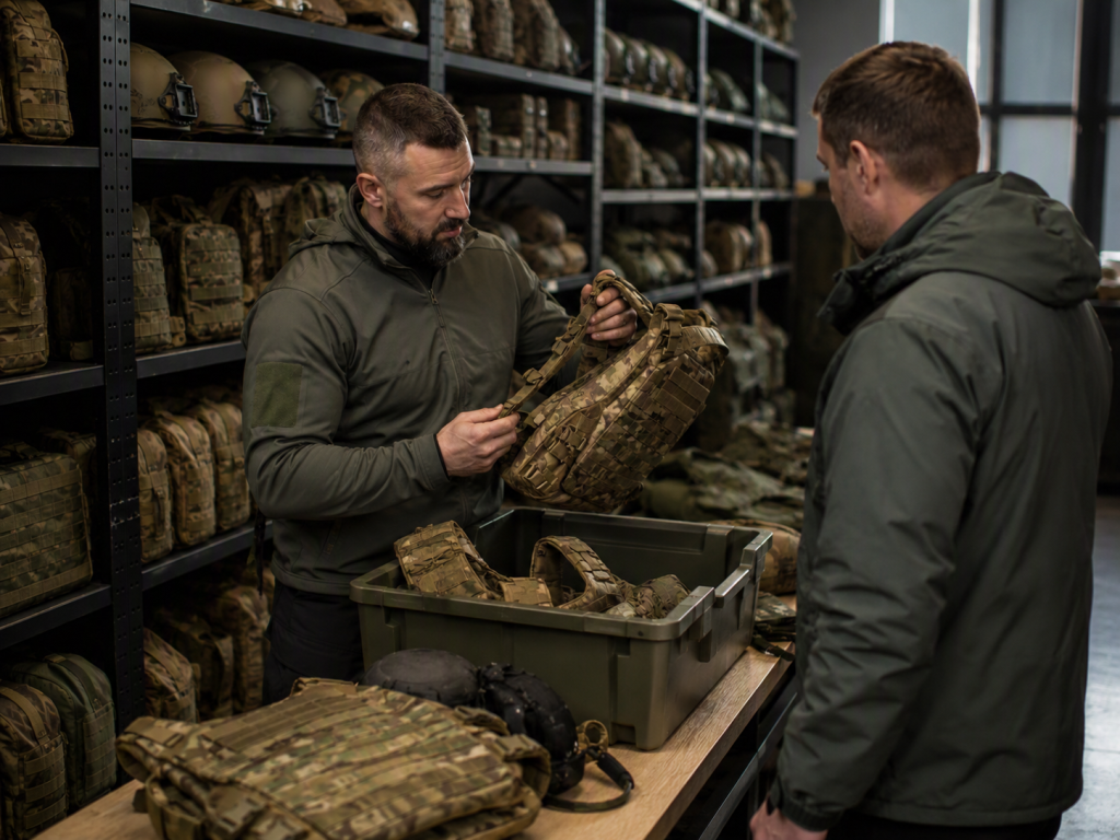 Відбір спорядження після реальних тестів