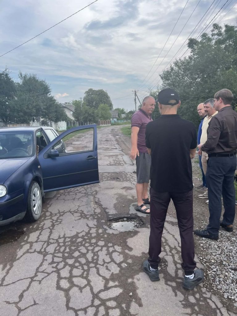 У Копанках ремонтуватимуть частину вулиці Шевченка за допомогою струменевого способу