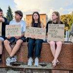 У Франківську тривають мітинги на підтримку Федорова вже 20-й день