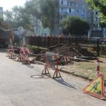 У Франківську на вулиці Івана Павла ІІ модернізують систему теплопостачання