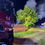 У Хусті вночі загорілася прибудова, від пожежі постраждав автомобіль