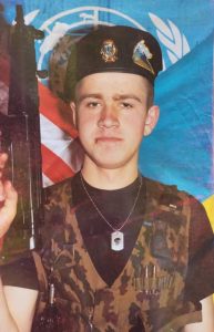 У Надвірній оголосили двохвилинну скорботу за загиблим воїном Василем Крулем