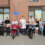 Мотоциклісти з Італії завітали до Івано-Франківська