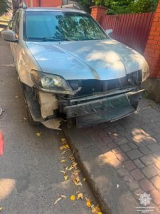 В Івано-Франківську поліція затримала п’яного водія без дозволу на керування транспортом.