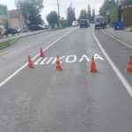 Відновлюють дорожню розмітку біля шкіл в Івано-Франківській області