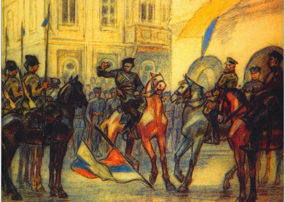Воїни УГА не змогли втриматися перед величчю галицьких прапорів: спогад про визволення Києва