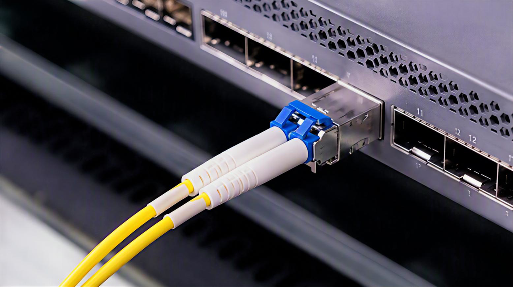 Двоволоконний SFP з оптичним кабелем