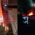 У Буковелі спалахнув будинок дитячого табору