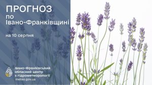 Погода в Івано-Франківську та області на 10 серпня 2026 року: прогноз