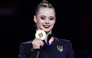 Таїсія Онофрійчук виграла золоту та срібну медалі на чемпіонаті світу з художньої гімнастики 2026 року
