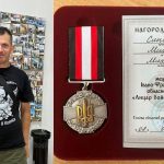 Прикарпатського військовослужбовця Михайла Синицького відзначили нагородою «Лицар бойового чину»