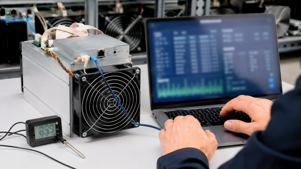 Налаштування ASIC майнера