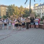 «Прислухатися до народу — це сила»: у Франківську продовжується 22-й день протесту на підтримку Федорова