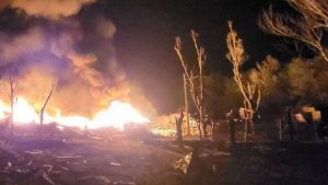 На Запорізькому напрямку після обстрілів РФ спалахнули пожежі