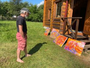 На Верховинщині підходить до кінця художній пленер