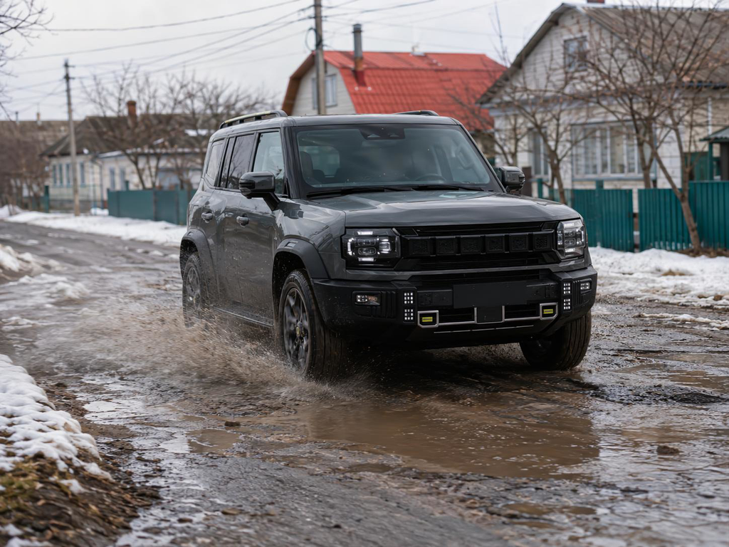 Повний привід на складній дорозі