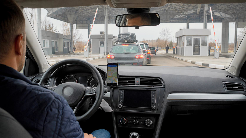 Прохождение пограничного контроля на автомобиле