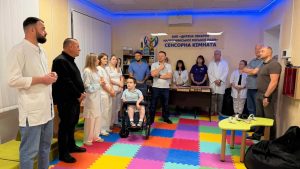 У Надвірній відкрили інноваційну сенсорну кімнату для відновлення дітей