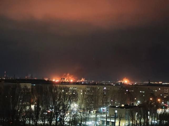 Ураження стратегічних хімічних підприємств РФ далекобійними дронами