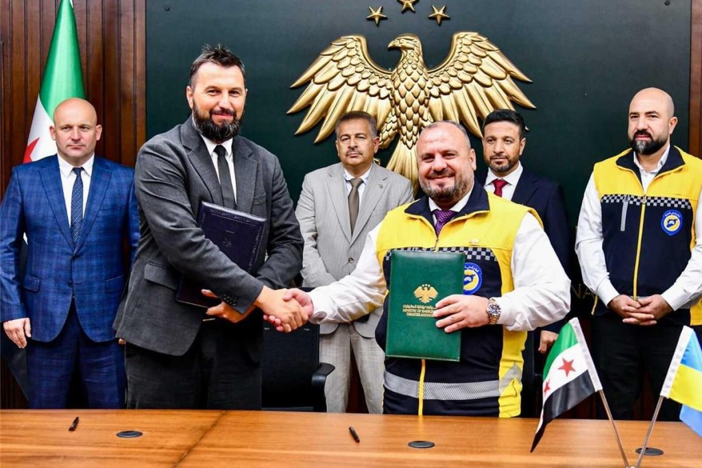 Україна і Сирія домовилися про співпрацю у боротьбі з мінами