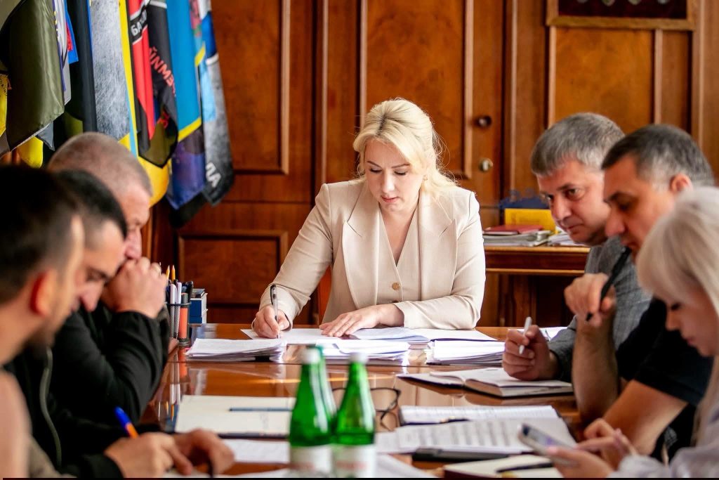 Світлана Онищук провела зустріч з очільниками структурних відділів