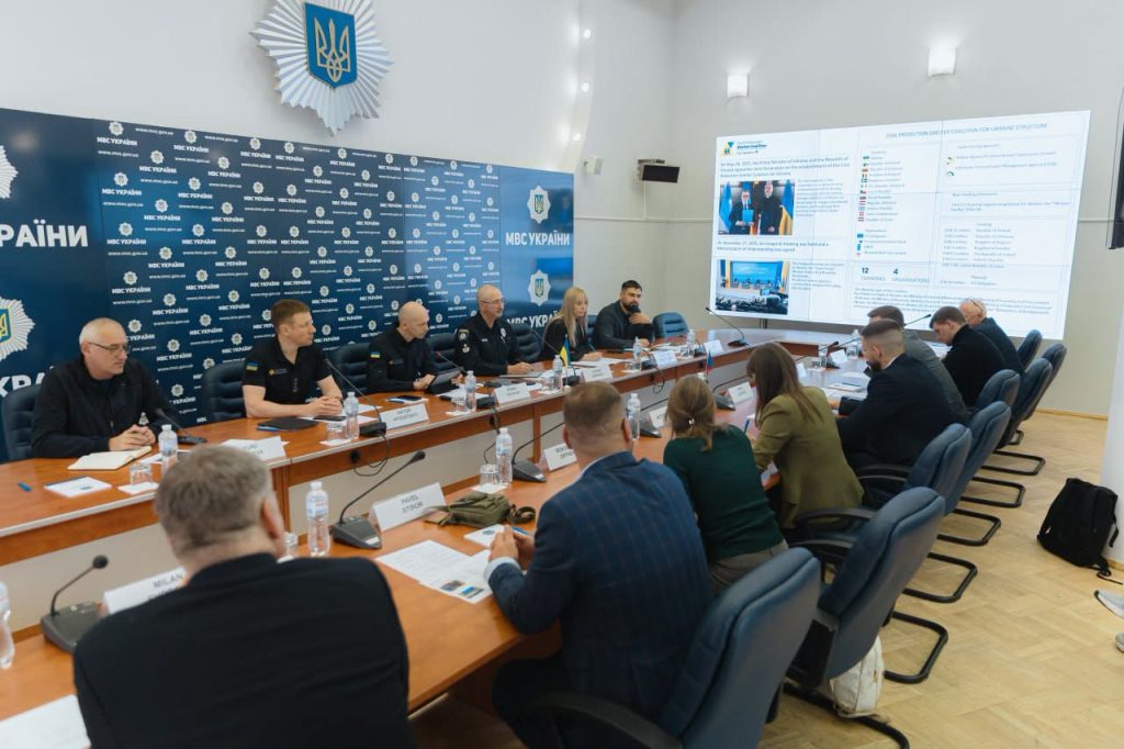 Заступники Міністра внутрішніх справ України Олексій Сергєєв та Катерина Павліченко провели робочу зустріч