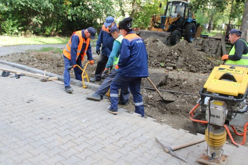 Після завершення відновлення ділянки квартальної тепломережі