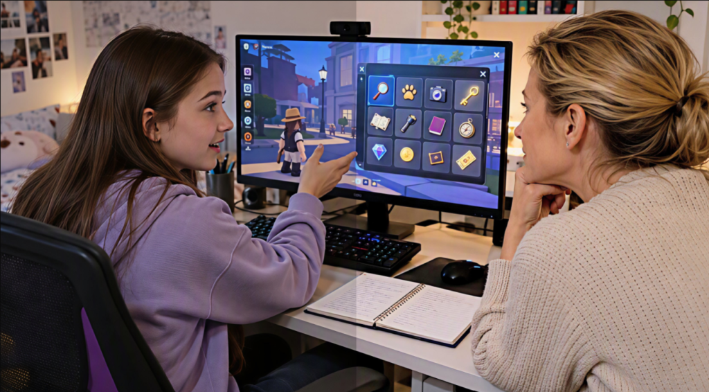 Дитина грає в Roblox: що варто знати батькам — вікові рівні, Robux, трейди й безпека